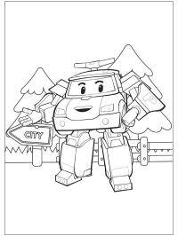 Carro de polícia Poli