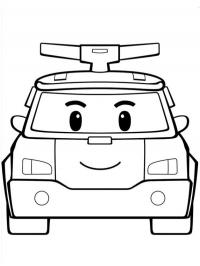 Carro de polícia Poli