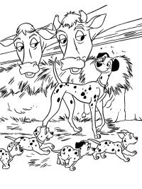 Pongo e os filhotes