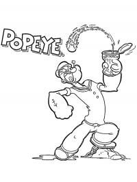 Popeye come espinafre