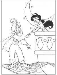 Aladdin e Princesa Jasmine