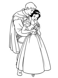 Princesa Branca de Neve e o Príncipe