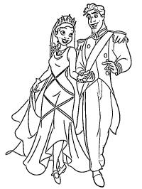 Princesa Tiana e Príncipe Naveen