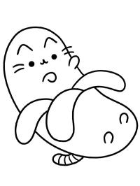 Pusheen de Banana