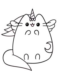 Pusheen de Unicórnio