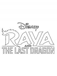 Logotipo Raya e o Último Dragão