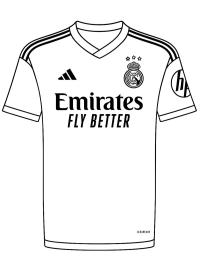 Camisa de futebol do Real Madrid