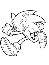 Sonic correndo