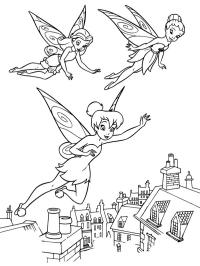 Rosetta, Iridessa e Tinker Bell