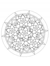 Mandala de rosas