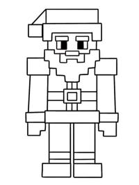 Papai Noel do Minecraft
