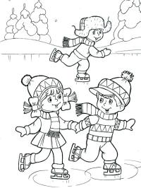 Patinando no gelo