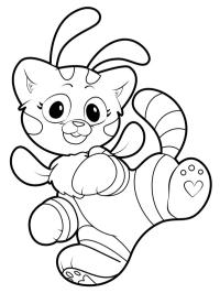 Cat-Bee fofa