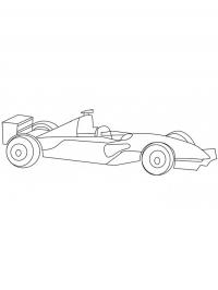 Carro simples de Fórmula 1