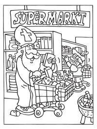Papai Noel no Supermercado