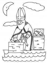 Papai Noel no telhado