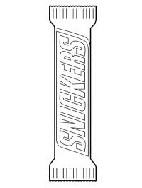 Barra de chocolate Snickers