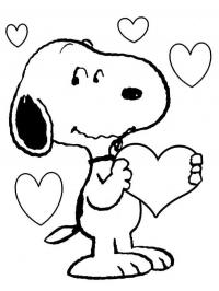 Snoopy apaixonado
