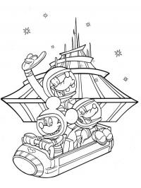 Space Mountain Disneylândia