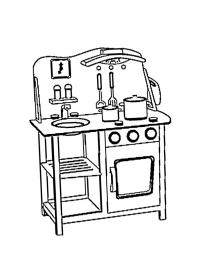 Cozinha de brinquedo