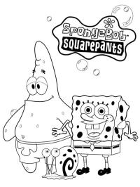 Bob Esponja, Patrick Estrela e Gary, o Caracol