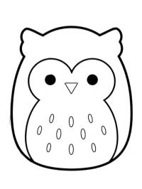 Squishmallows Coruja Hoot