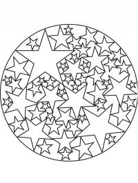 Mandala de estrelas