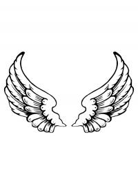 Tatuagem asas de anjo