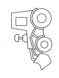 Trator simples