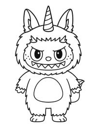 Labubu de Unicórnio