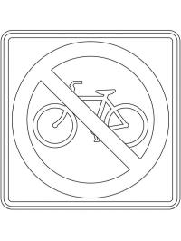 Poribido Trafegar com Bicicletas