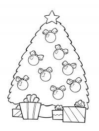 Árvore de Natal decorada