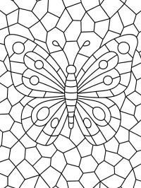 Mosaico de borboleta