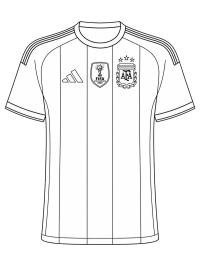 Camisa de Futebol da Argentina