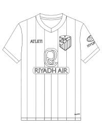 Camisa de Futebol do Atlético Madrid