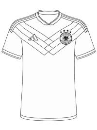 Camisa de Futebol da Alemanha