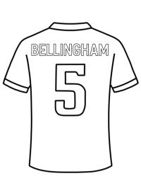 Camisa de futebol Jude Bellingham