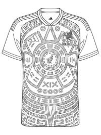 Camisa de Futebol do México