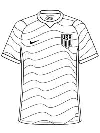 Camisa de Futebol dos Estados Unidos