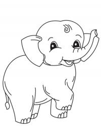 Elefante feliz