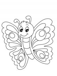 Borboleta feliz