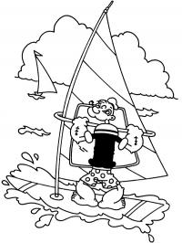 Popeye Windsurfista