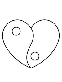 Coração Yin Yang