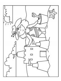 Construindo um castelo de areia