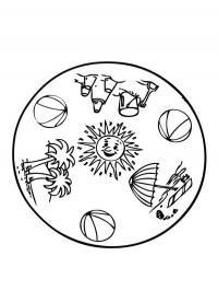 Mandala de verão