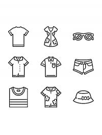 Roupas de verão