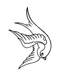 Tatuagem de andorinha