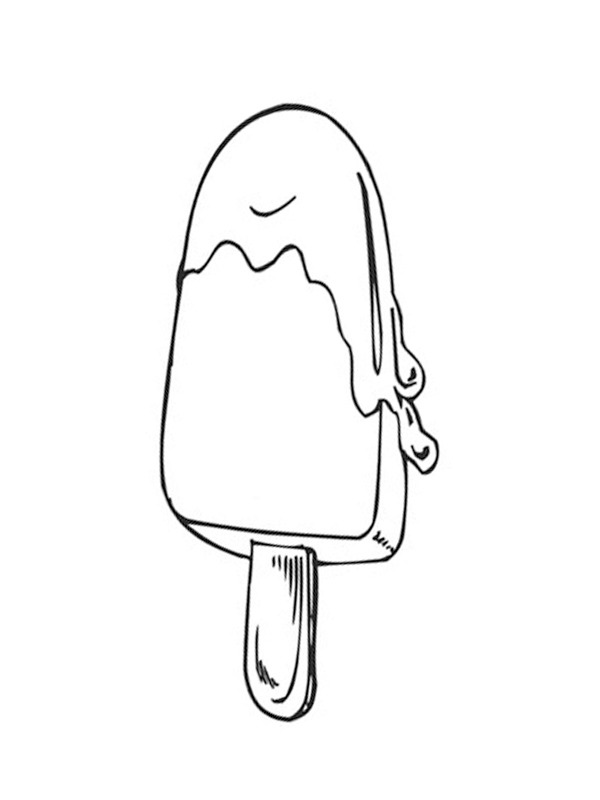 Sorvete Desenho para Colorir Sorvete Desenho para Colorir