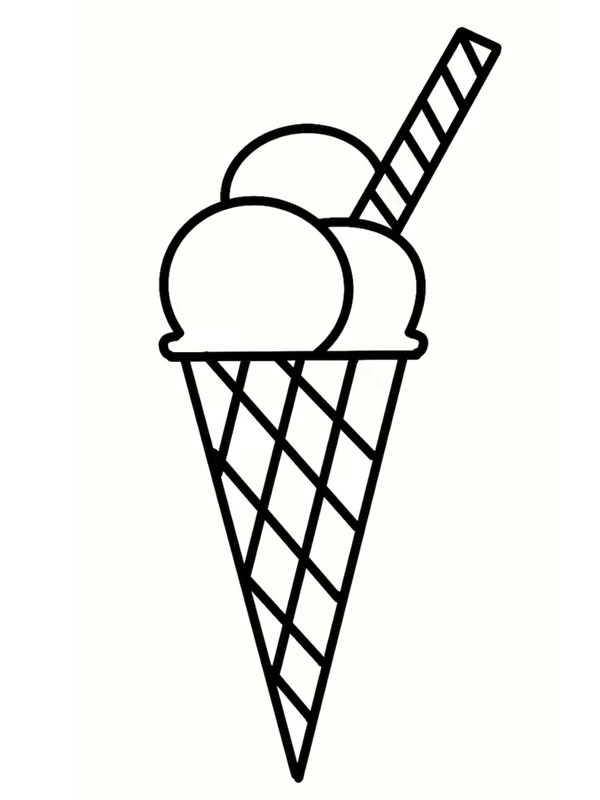 Sorvete Desenho para Colorir Sorvete Desenho para Colorir