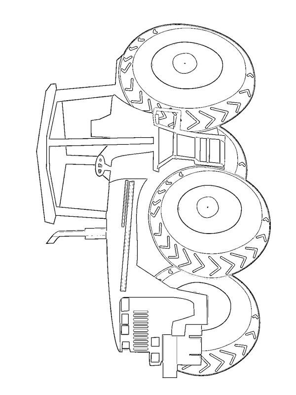 Trator John Deere Desenho para Colorir Trator John Deere Desenho para Colorir